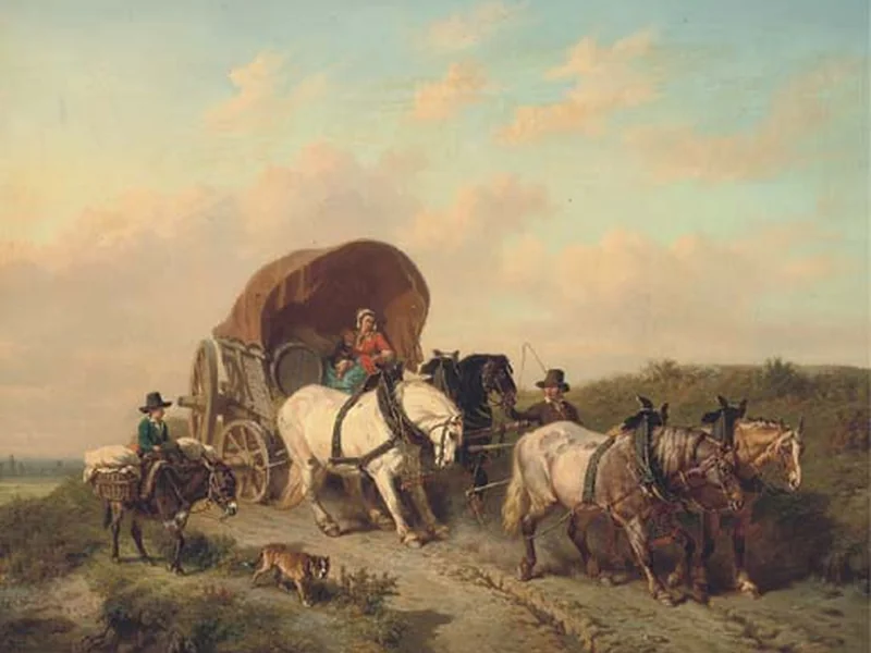 1815-Charles Tschaggeny - Il viaggiatore riluttante, 1856